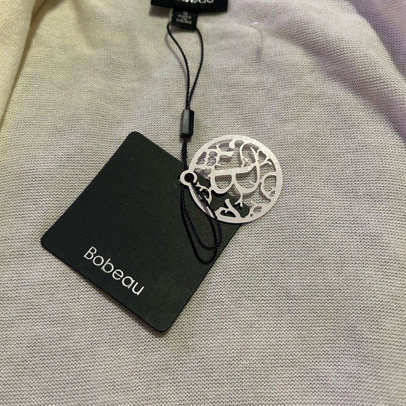 Bobeau Cream Color long sleeve Cardigan - Picture 2 of 4